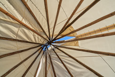 Gemeinde St._Englmar Landkreis Straubing-Bogen Maibrunn Tipi (Dirschl Johann) Deutschland SR